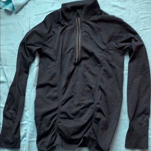 Athleta Lightweight Quarter Zip Long Sleeve Top